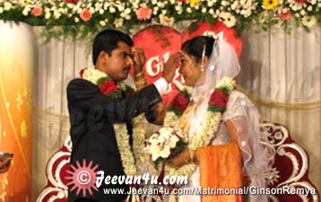Marriage Reception at Church Parish Hall Chalakudy Kerala